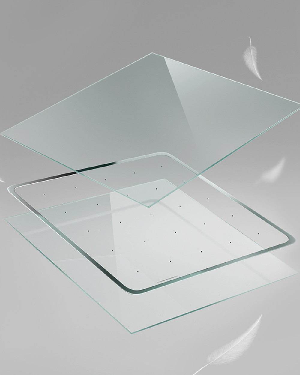 Hybrid vacuum insulating glass unit