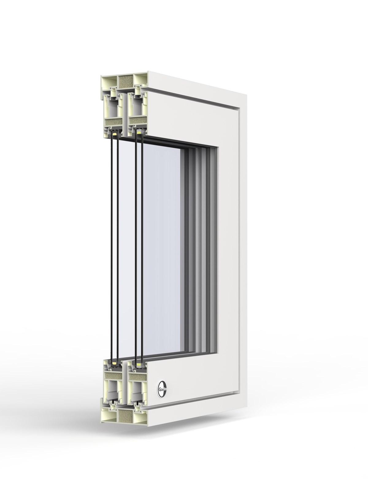 GR132 Lift & Slide Door profile section