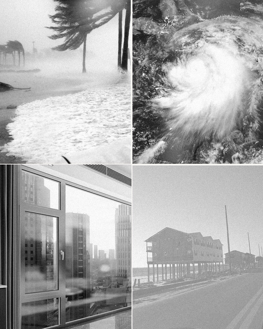 Impact-rated glazing, coastal storm exposure, and hurricane track